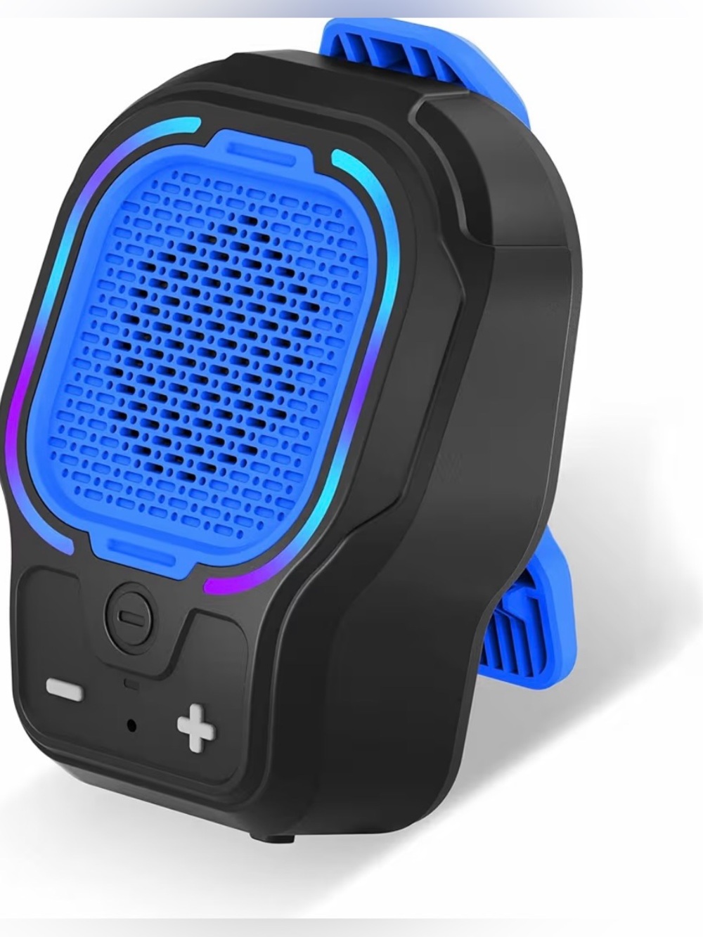 Portable Bluetooth Speaker Clip - Blue
